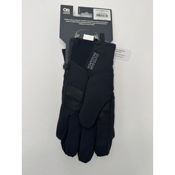 Outdoor Research Men's Sureshot Softshell Gloves Size XL - Black - NWT - Picture 5 of 9
